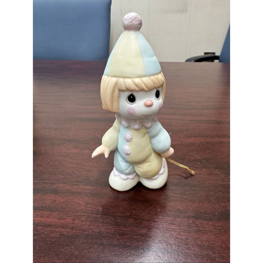 Precious Moments Clown Figure for Birthday Train- Bless The Days of Our Youth